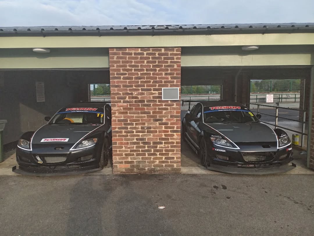 cars in garage croft Mazda rx8