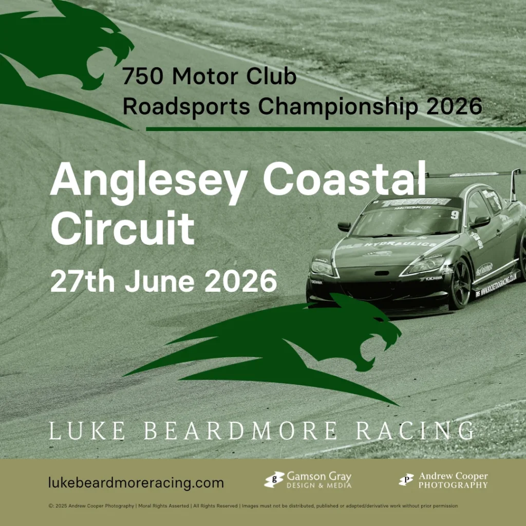 Anglesey Coastal Circuit 750 Motor Club Roadsports Championship 2026
