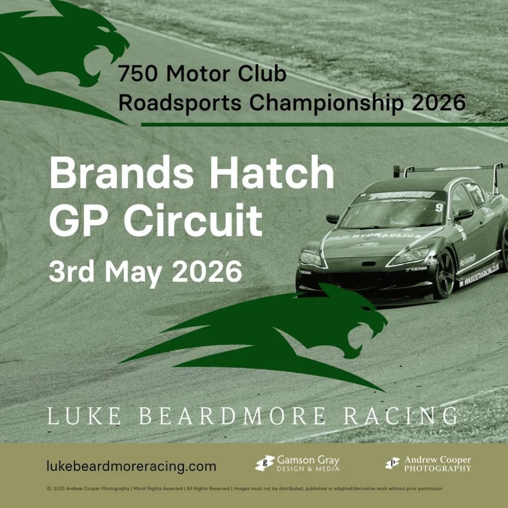 Brands Hatch GP Circuit 750 Motor Club Roadsports Championship 2026