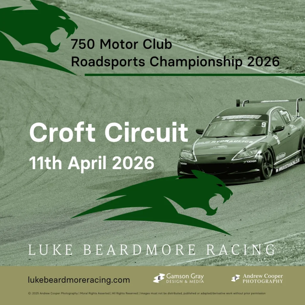 Croft Circuit 750 Motor Club Roadsports Championship 2026
