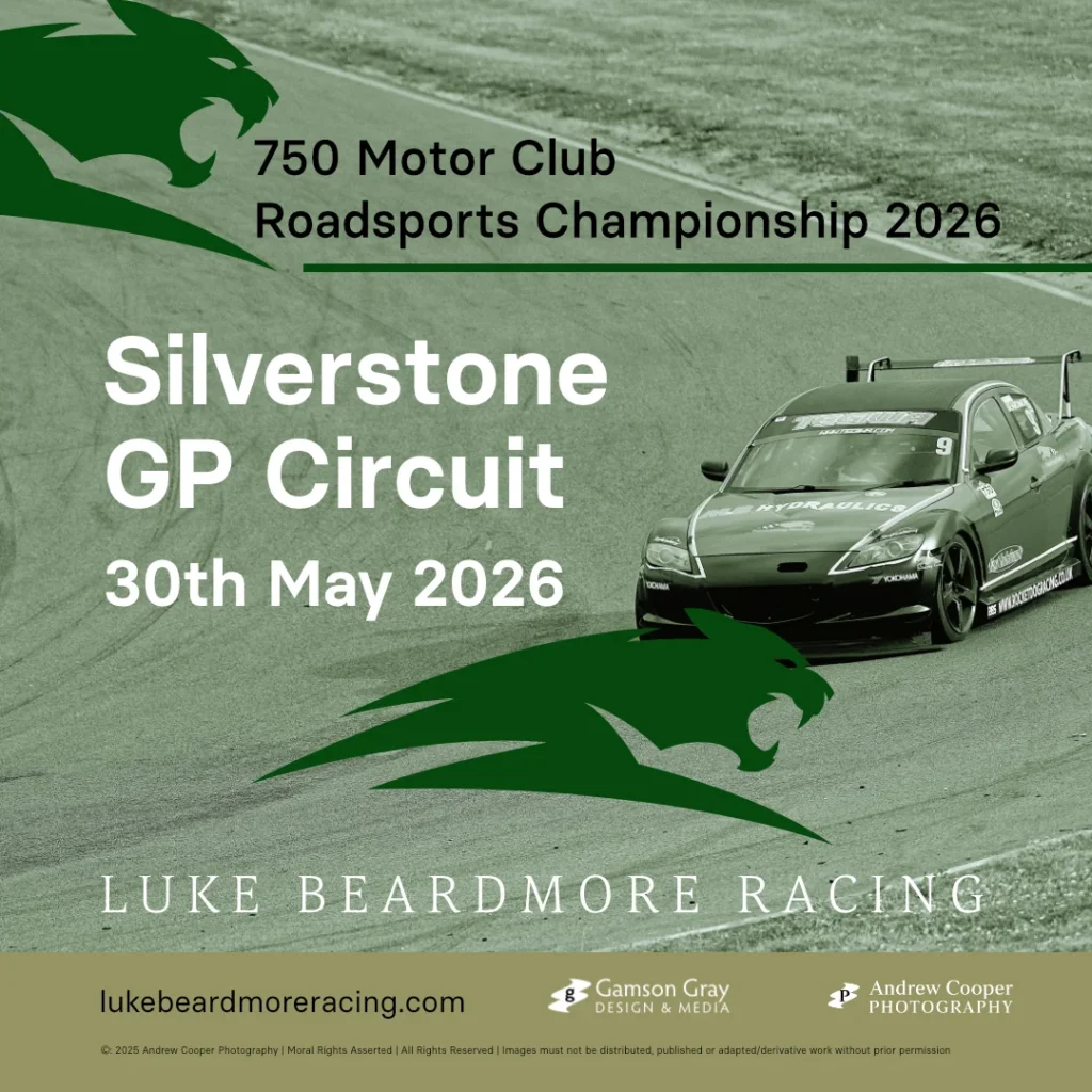 Silverstone GP Circuit 750 Motor Club Roadsports Championship 2026