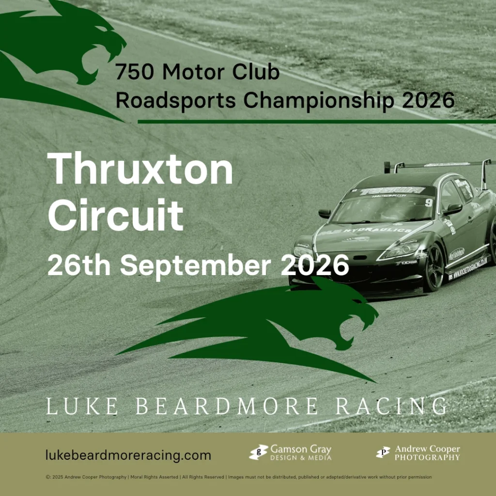 Thruxton Circuit 750 Motor Club Roadsports Championship 2026