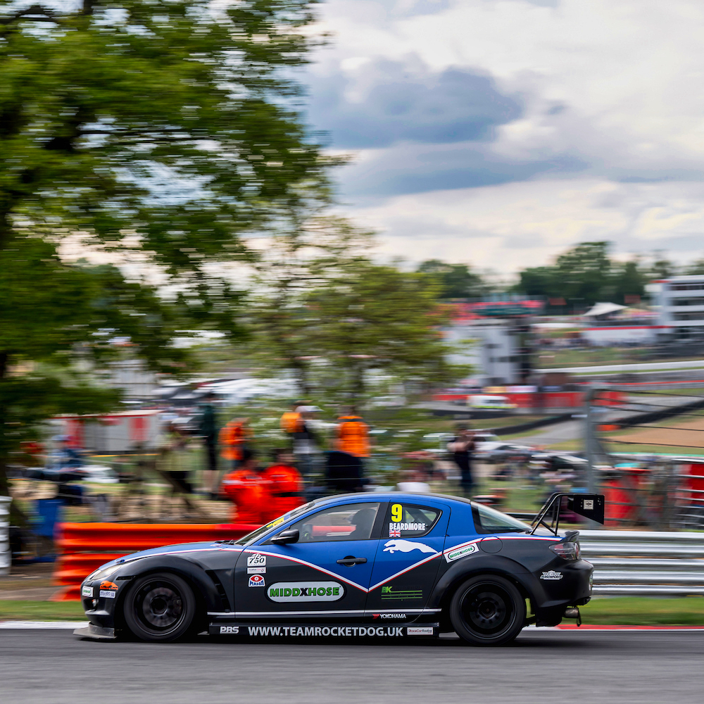 Brands Hatch Brands Hatch GP Mazda RX-8 support GT World Challenge. Raodsports championship 750mc
