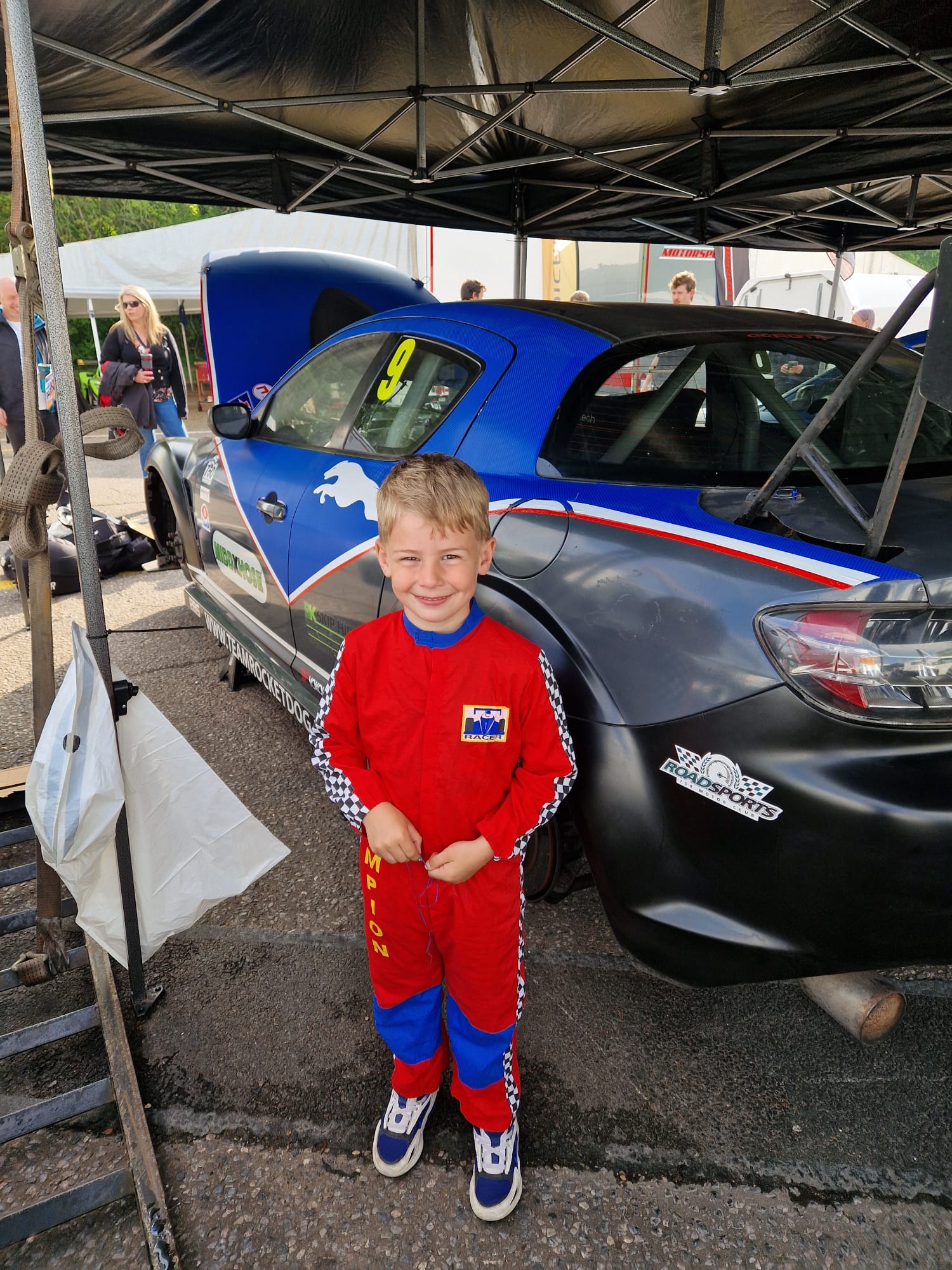 WhatsApp Image 2026-05-10 at 14.59.23 Youngest Son race car brands hatch